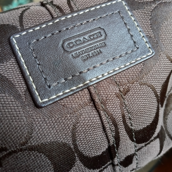 Coach vintage signature Mini Bag Genuine Leather - Picture 5 of 8